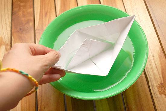 kako izraditi brod od papira 
