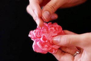 Kako napraviti cvet od tkanine