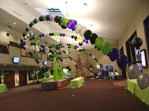 Novogodišnja dekoracija balonima
