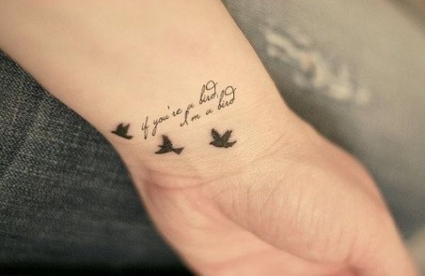 tetovaza slova ptice
