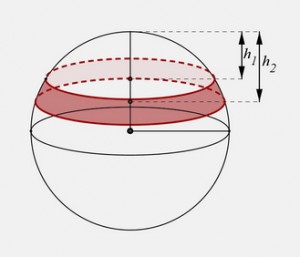 Površina i zapremina lopte i njenih delova