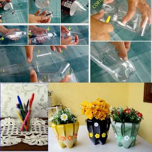 Kako napraviti saksije za cveće od plastičnih flaša