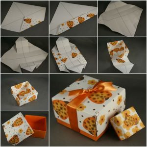 Kako napraviti origami kutiju od papira