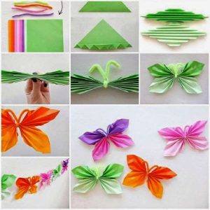 Kako napraviti origami leptira od papira