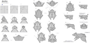 Kako napraviti origami žabu od papira